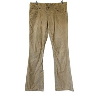 American Eagle Artist Tan Boot Cut low rise corduroy Pants size 6